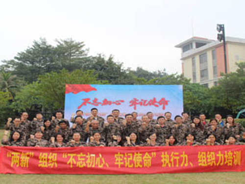 2019望牛墩鎮(zhèn)“兩新”組織黨員“不忘初心，牢記使命”執(zhí)行力，組織力專題培訓(xùn)班趣味活動(dòng)