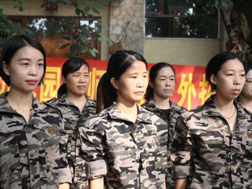 東坑豪庭幼兒園拓展訓練